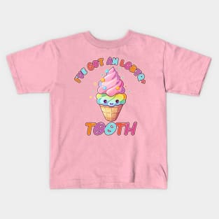 I've got an LGBTQ+ Tooth Kawaii Ice Cream Cone Kids T-Shirt